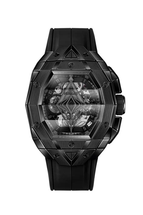 hublot sang bleu all black|HUBLOT .